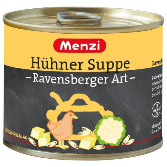 Hühnersuppe Ravensberger Art 5x200ml Menzi