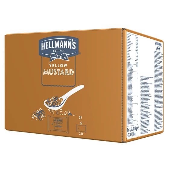 Senf Dispenser 3 x 2,5 kg  Hellmann´s