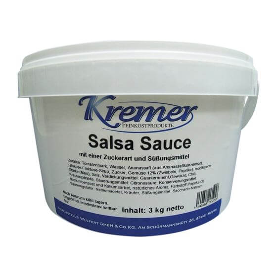 Salsa Sauce 3kg Kremer