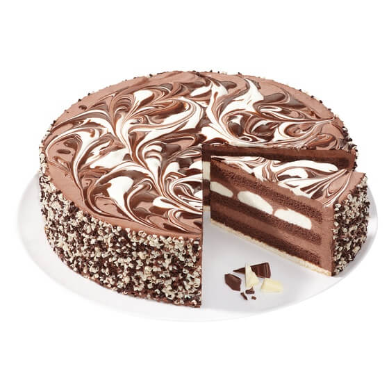 Schoko-Sahne-Duotorte 2050g Erlenbacher