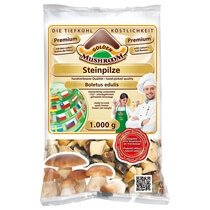 Steinpilze geschnitten TK 1Kg Wahllhalla