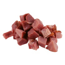 Kasseler-Nacken Würfel fein 16mm gepökelt,geräuchert ca.1kg