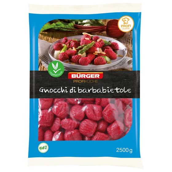 Gnocchi Barbabietole (Rote Beete) TK 2500g Bürger