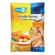 Kartoffeltasche Frischkäse vorgeb. ODZ TK 75g 2,5kg Schnef.