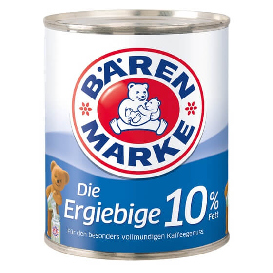 Kondensmilch 10% 340g Bärenmarke