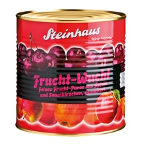 Frucht-Wucht Apfelfruchtmus mit Sauerkirsch gesüßt 2,65kg