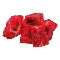 Rindsgulasch I Mittel 24mm Keule/PAD-Fleisch,roh,Tray 1kg