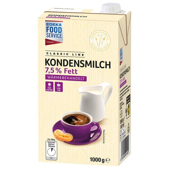 Kondensmilch 7,5% 1Kg EFS