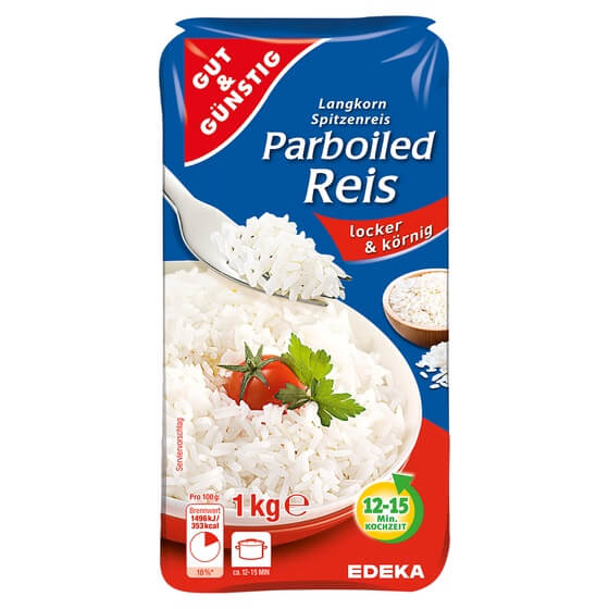 Parboiled Reis ODZ 1kg G&G