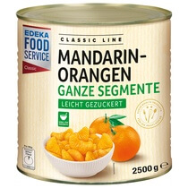 Mandarinen Orangen gezuckert 2,5kg EFS