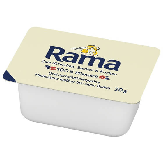 Rama Pflanzen Streichfett portioniert 120x20g Portion