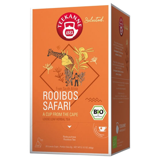 Bio Rooibos Tee Luxury Cup Pyramidenbeutel 20St. Teekanne