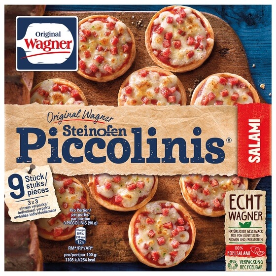 Piccolinis Salami TK 9x30g Wagner