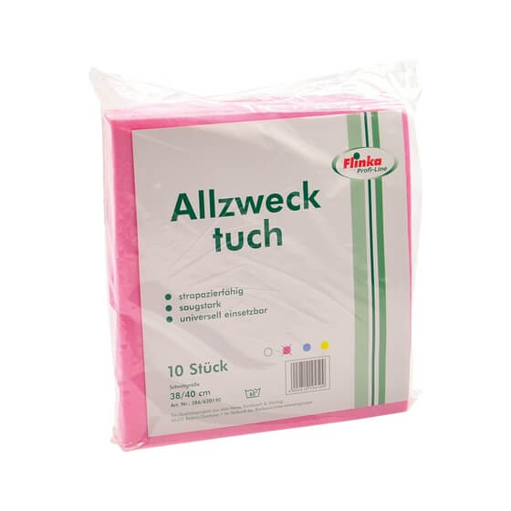 Allzwecktuch rosa 10St Flinka