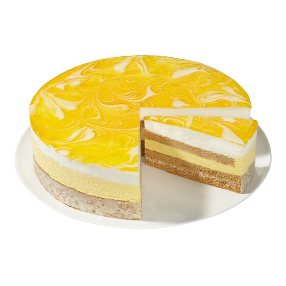 Mango-Joghurt-Crunch-Torte ungeschnitten TK 2,6kg