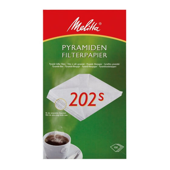 Filtertüten Pyramiden 202 S 100St Melitta®