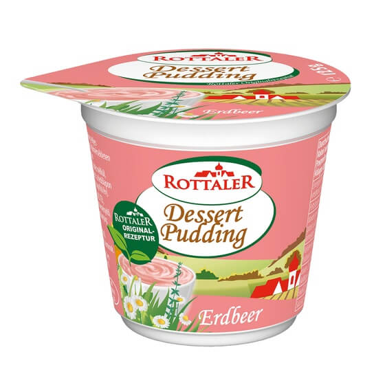 H-Pudding Erdbeer 3,5% 125g Schärdinger