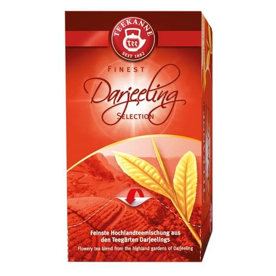 Darjeeling Tee Premium 20 Beutel TP Aromaschutz Teekanne