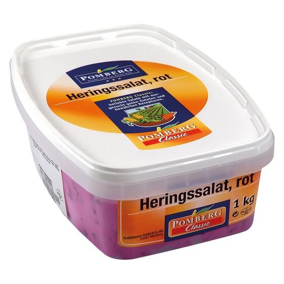 Heringssalat rot 1kg Pomberg