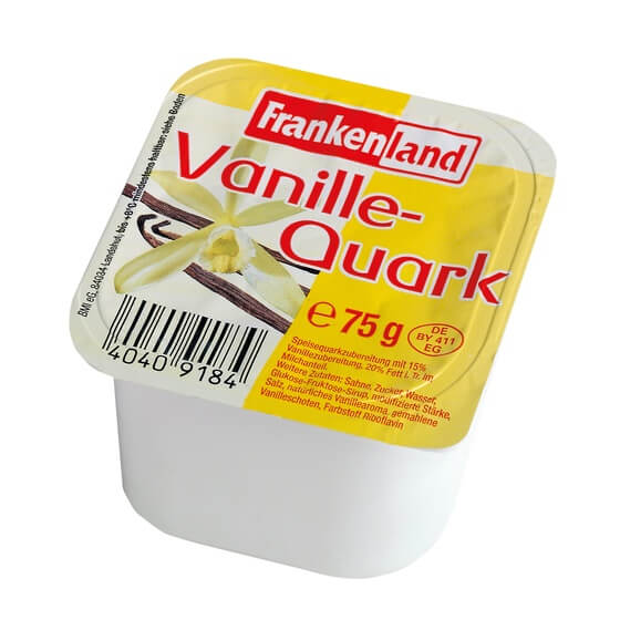 Speisequarkzubereitung mit Vanille 20% 15x75g Frankenland