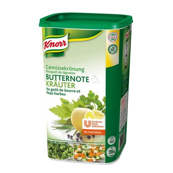 Gemüsekrönung Kräuter/Butter 1kg Knorr