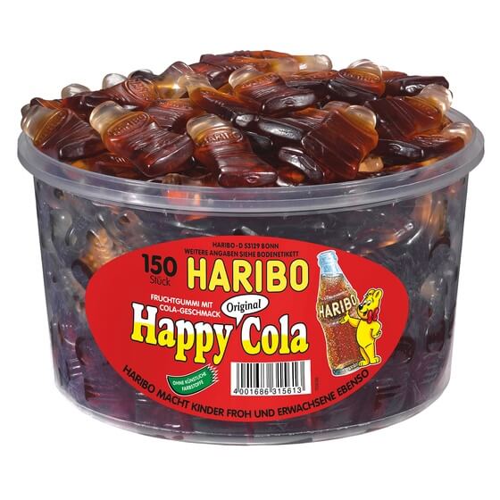 Haribo Happy Cola 150Stück/Dose