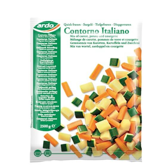 Contorno Italiano (Zucchini/Kartoffel/Möhre) 2500gr. Ardo