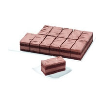 Schoko-Sahne-Schnitten geschn. 12 Port. lactosefrei TK 1,3kg