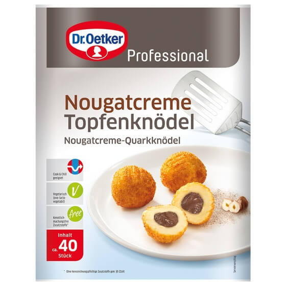 Nougat Topfenknödel TK 2,6Kg Dr. Oetker