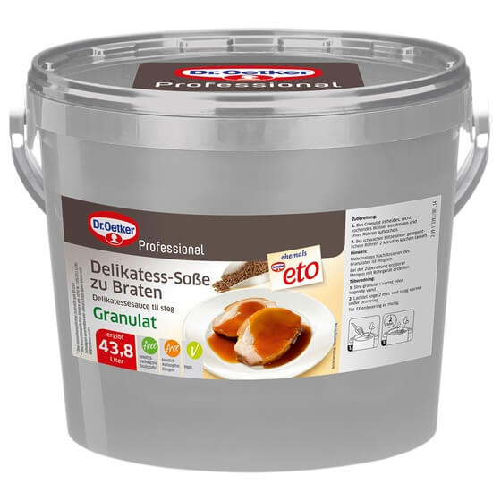 Delikatess Sauce zum Braten granuliert 5kg Dr.Oetker