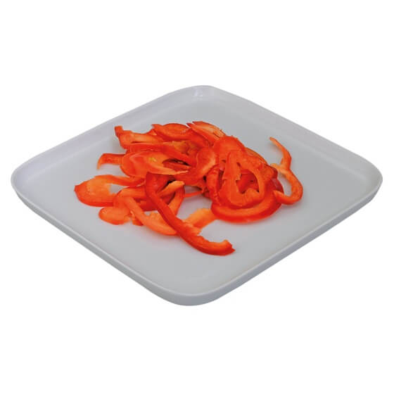 Paprika Rot geschnitten Streifen 5mm 2,5kg Funken