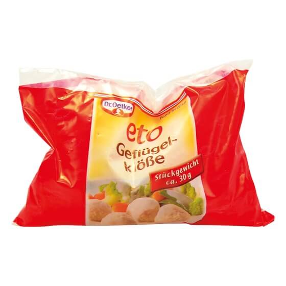 Geflügel-Klößchen 30g TK 1Kg Dr. Oetker