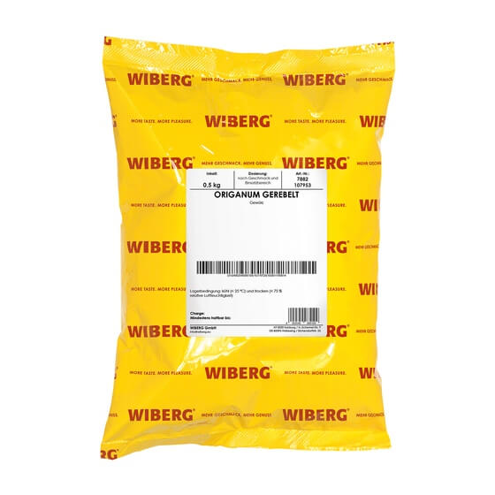 Oregano gerebelt 500g Wiberg