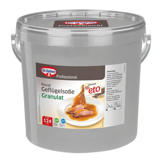 Geflügelsauce granuliert 12kg Dr.Oetker