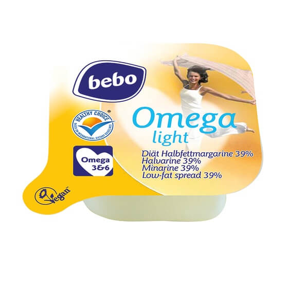 Omega Light 39% Margarine Portionen 400x10g ZBE Bebo