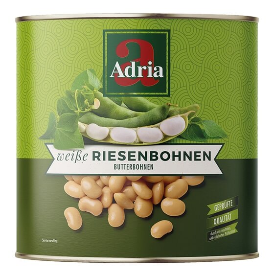 Weiße Riesenbohnen 2,5kg Adria