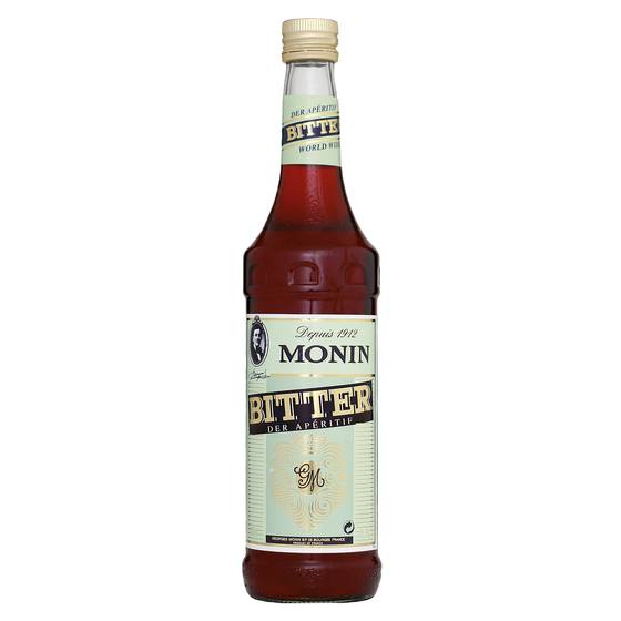 Sirup Bitter Aperitif alkoholfrei 0,7l Glas Monin