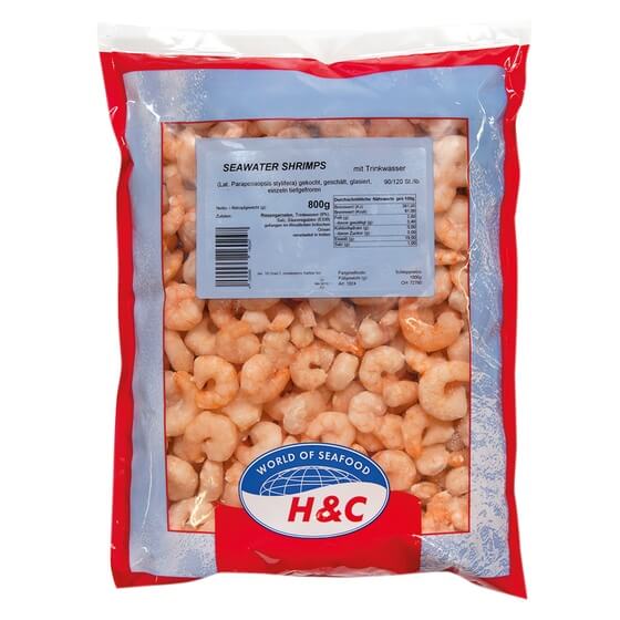 Sea Tiger Shrimps 20% 90/120 gekocht 800g Haak&Christ