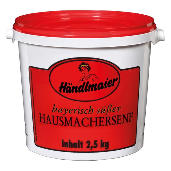 Süßer Senf 2,5kg Händlmaier