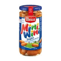 Mini Wiener Würstchen 60Stück 380g/260g Meica