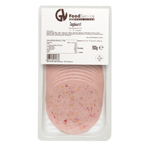 Jagdwurst(Schwein) geschnitten ca.34 Scheiben 500g