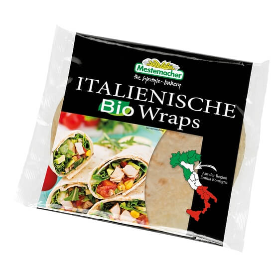 Bio Wraps 225g Italienisch Mestemacher