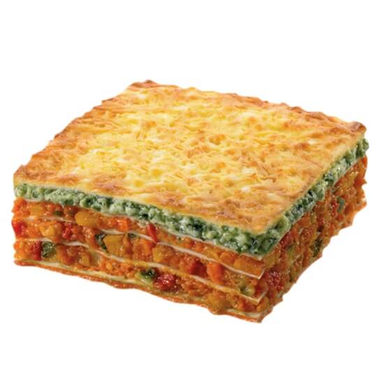 Lasagne Gemüse TK 30x300g 1/1 GN vorgegart 9Kg Giacobbe