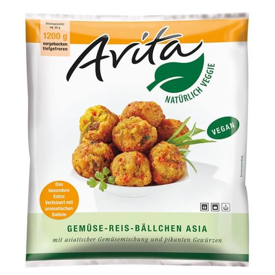 Reis Bällchen Asia TK 1,2Kg Avita