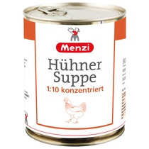 Hühnersuppe Konzentrat 1:10 800ml Menzi