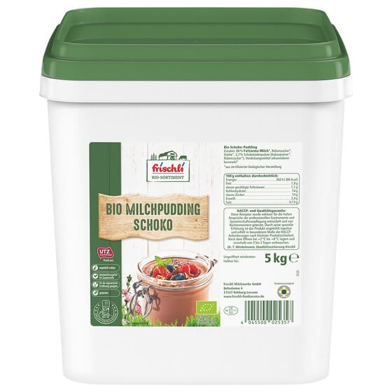 Milchpudding Schoko BIO 5KG Frischli