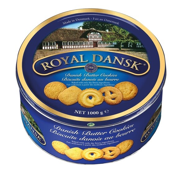 Butter-Cookies 1kg Royal Dansk