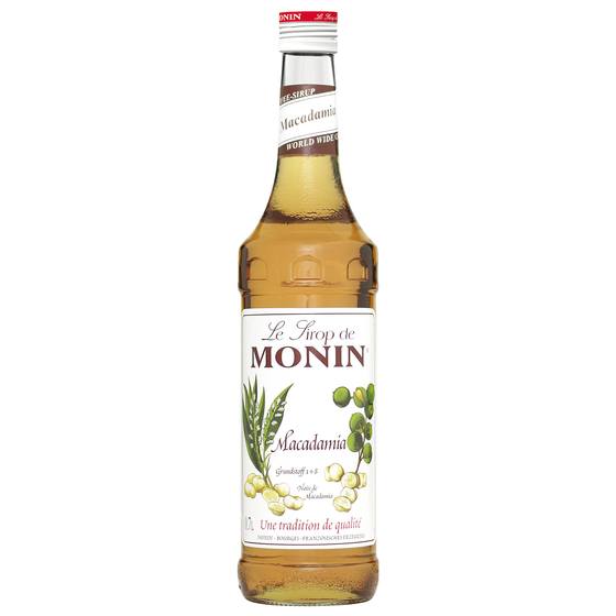 Sirup Macadamia-Nuss 0,7l Glas Monin