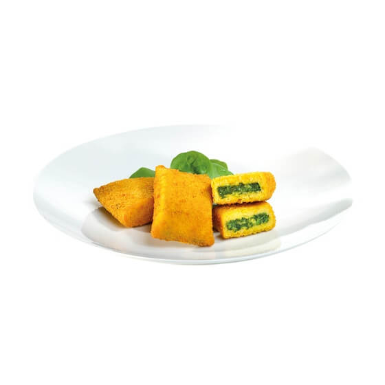 Vegetarische Polenta-Spinat-Tasche TK 80x75g