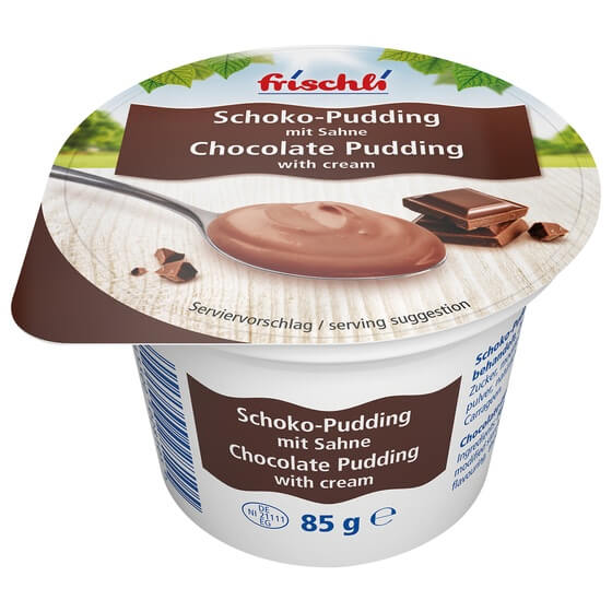 Sahne Pudding Schoko 85g Frischli